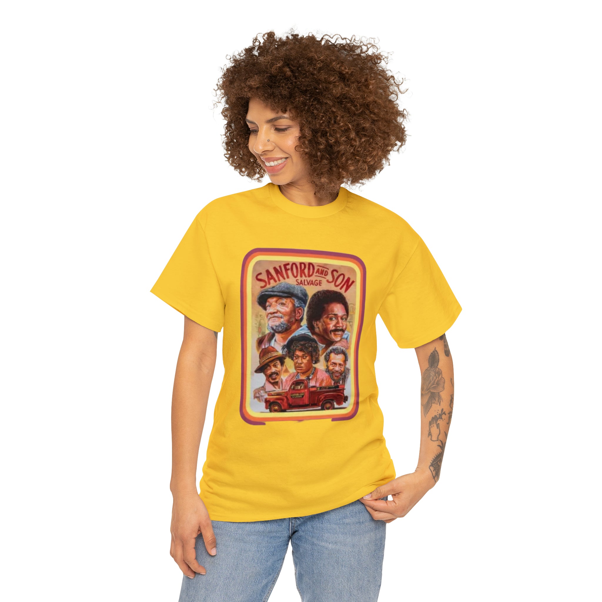 Sandford and Son 70's TV Show- Unisex Heavy Cotton T-Shirt - Creations by Chris and Carlos