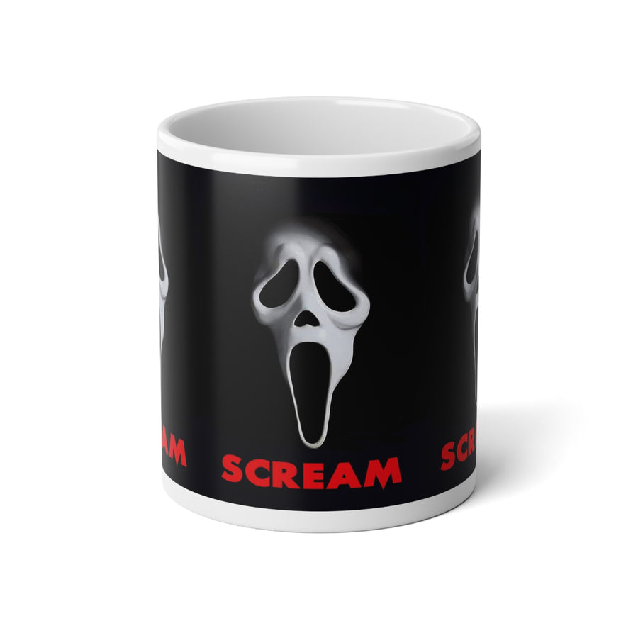 Scream Jumbo Mug - 20oz Horror Coffee Cup for Fans