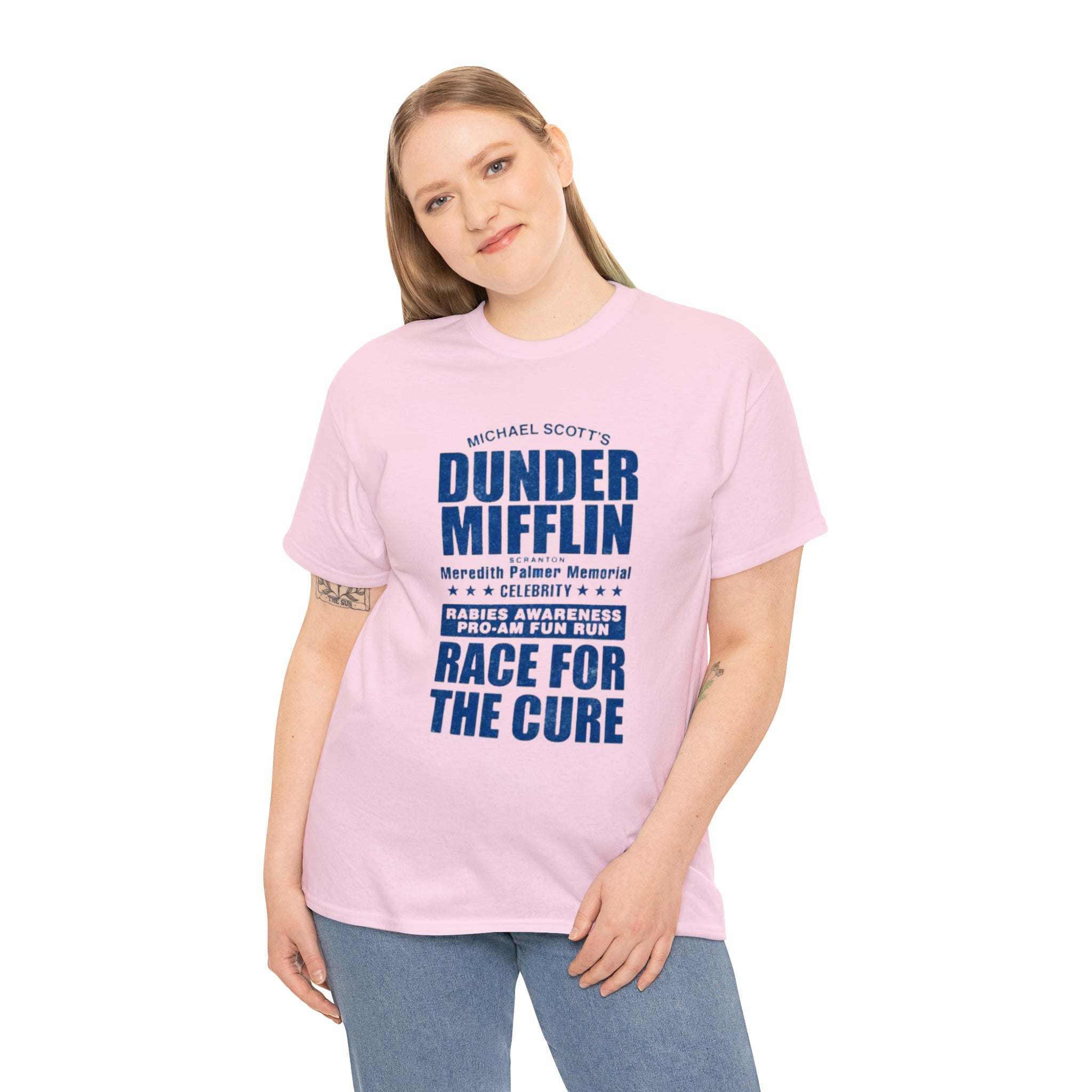 Race for the Cure- Unisex Heavy Cotton T-Shirt - Creations by Chris and Carlos