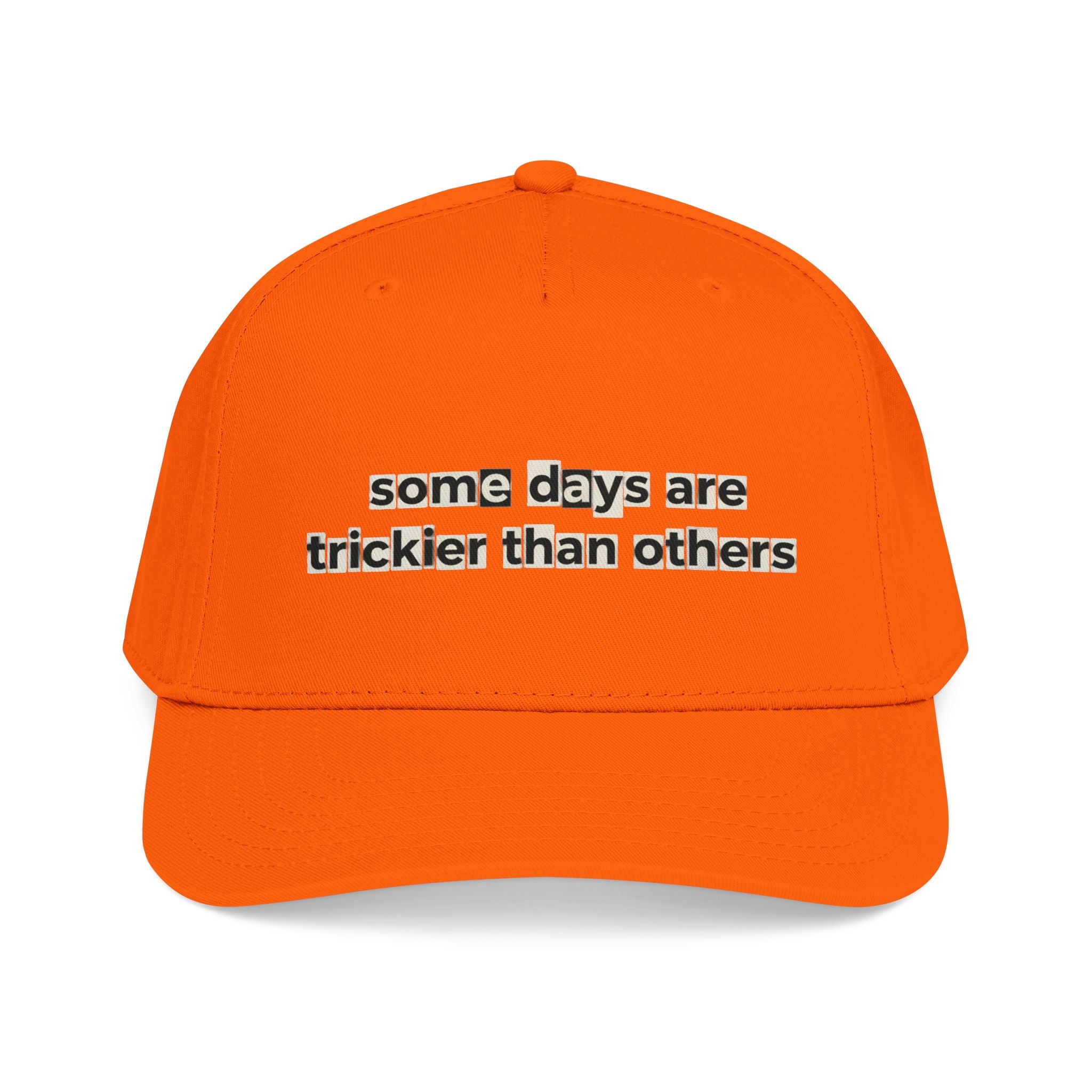 Baseball Cap — "Some Days Are Trickier Than Others" Patch - Creations by Chris and Carlos