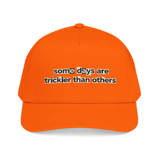 Baseball Cap — "Some Days Are Trickier Than Others" Patch - Creations by Chris and Carlos