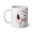 Valentine’s Snoopy Be My Valentine  is on the Air 20oz Jumbo Mug – Cute Peanuts Valentine Hearts Coffee Cup