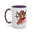 Not Today Cupid Coffee Mug — Funny Gothic Valentine Accent Mug (11/15 oz)