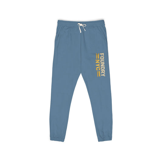 The Foundry Collective NYC Vertical Graphic Sweatpants — Vintage Streetwear Joggers - Creations by Chris and Carlos