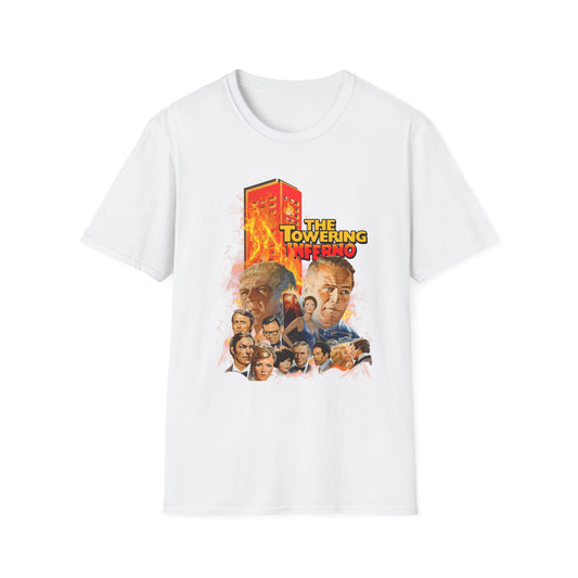T-Shirt - The Towering Inferno Vintage Movie Poster Tee - Creations by Chris and Carlos