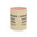 Good Friends Good Tiles Good Times Accent Coffee Mug — Ceramic Pink-Handle Coffee Cup