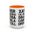 Paradise TV Show Typography Names Accent Coffee Mug — Bold Black Name List Design (11/15oz) - Creations by Chris and Carlos