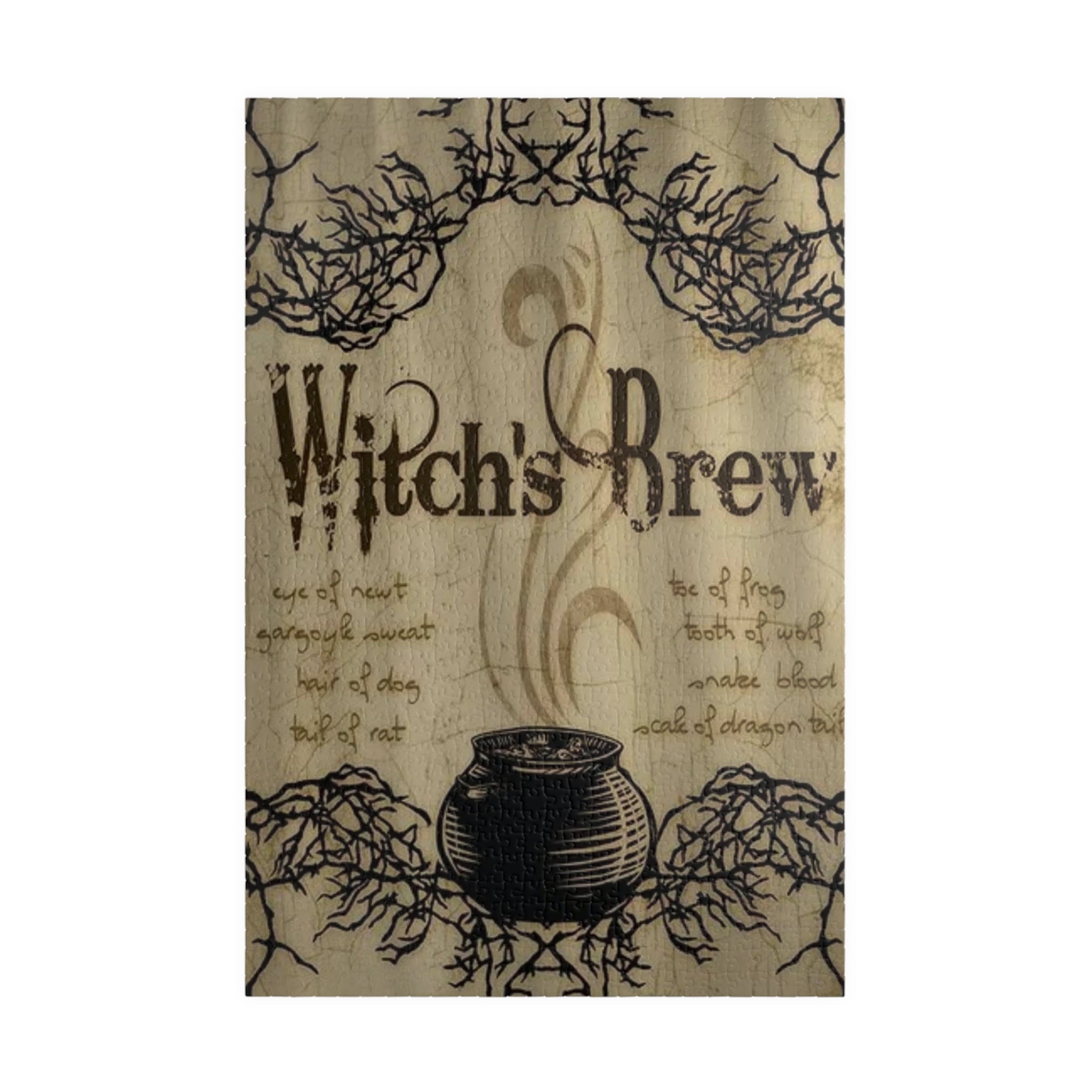 Witch's Brew- Puzzle - Creations by Chris and Carlos