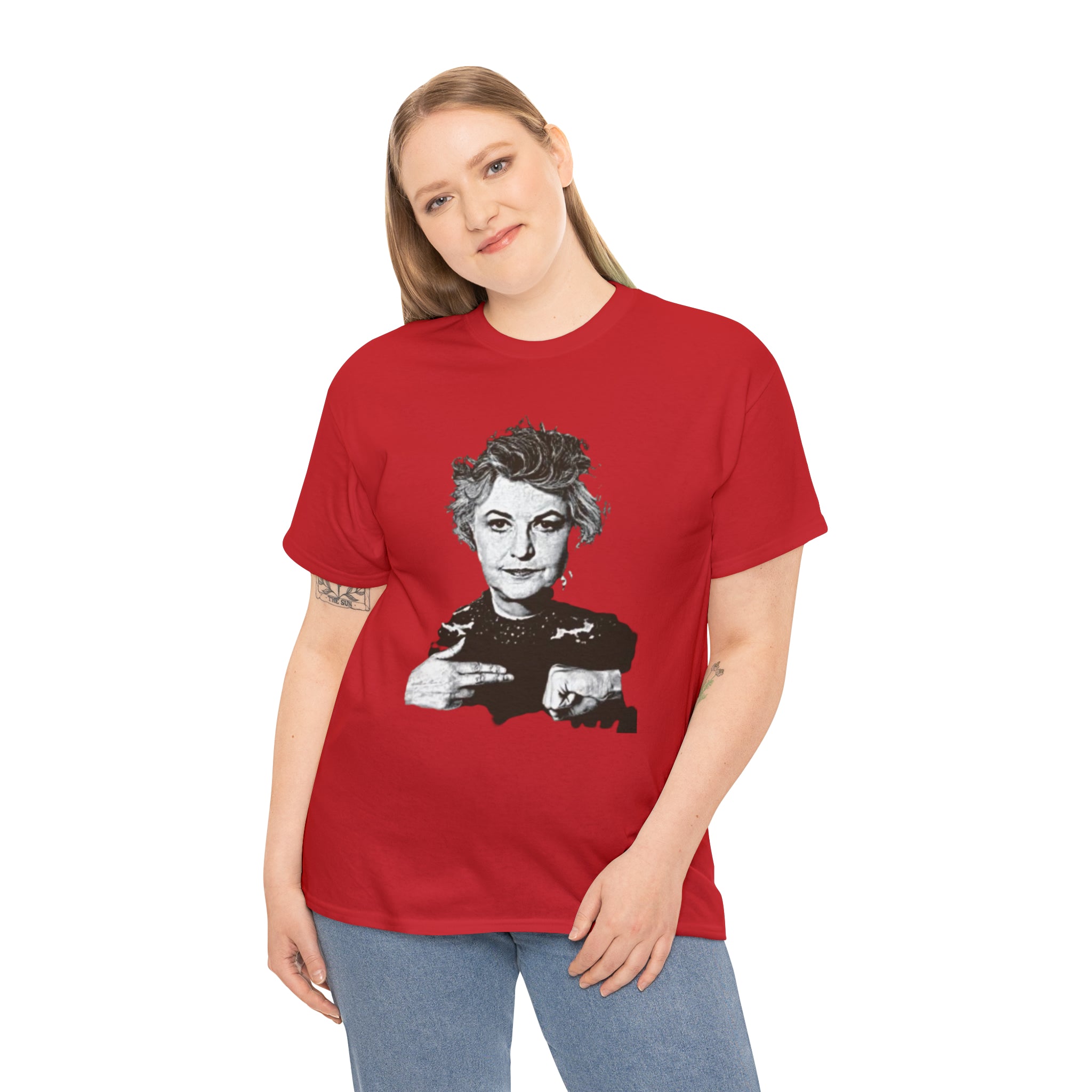 The Golden Girls 80's TV Show- Dorothy Unisex Heavy Cotton T-Shirt - Creations by Chris and Carlos