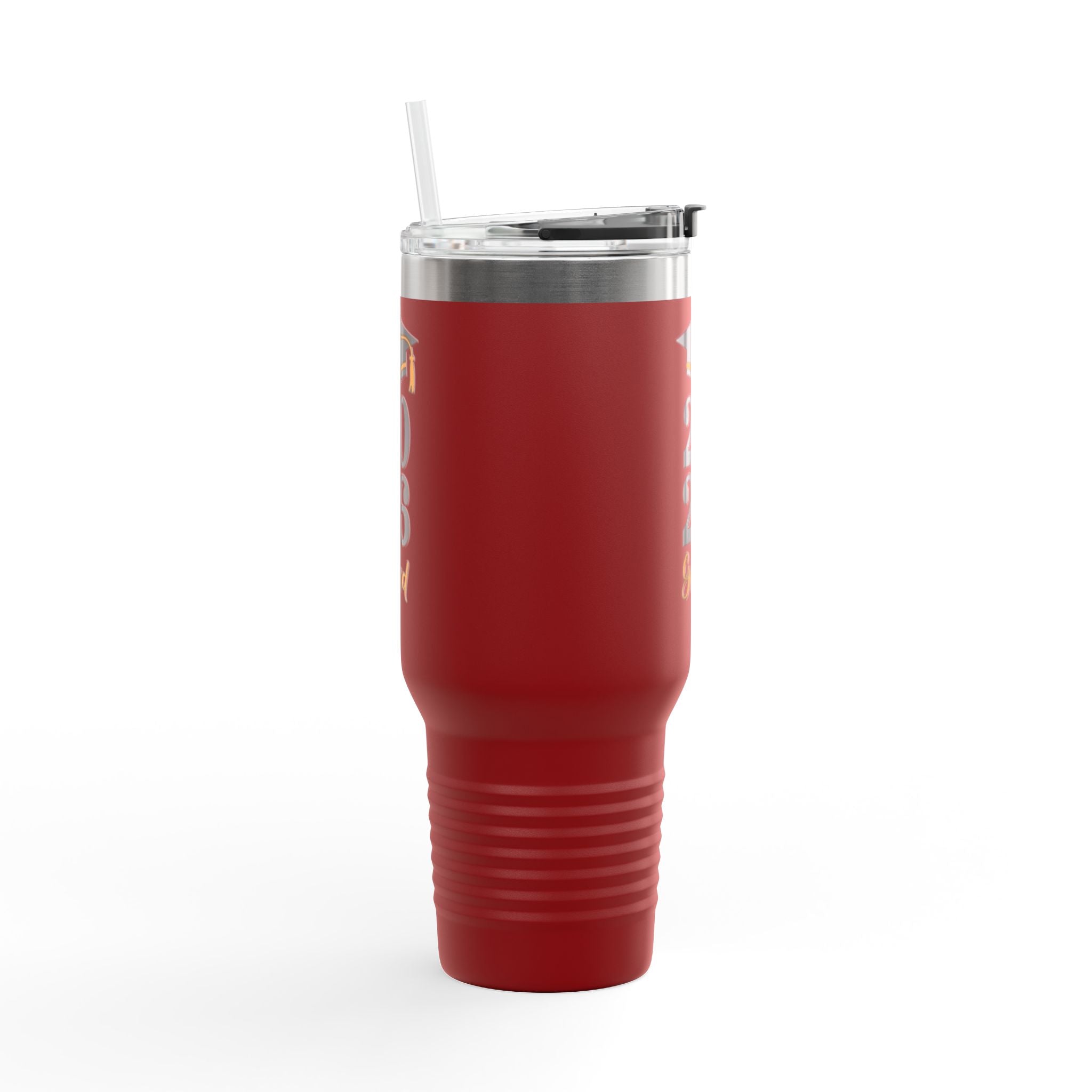 2026 Grad Insulated Travel Mug – 40oz Stainless Tumbler with Lid & Straw - Creations by Chris and Carlos