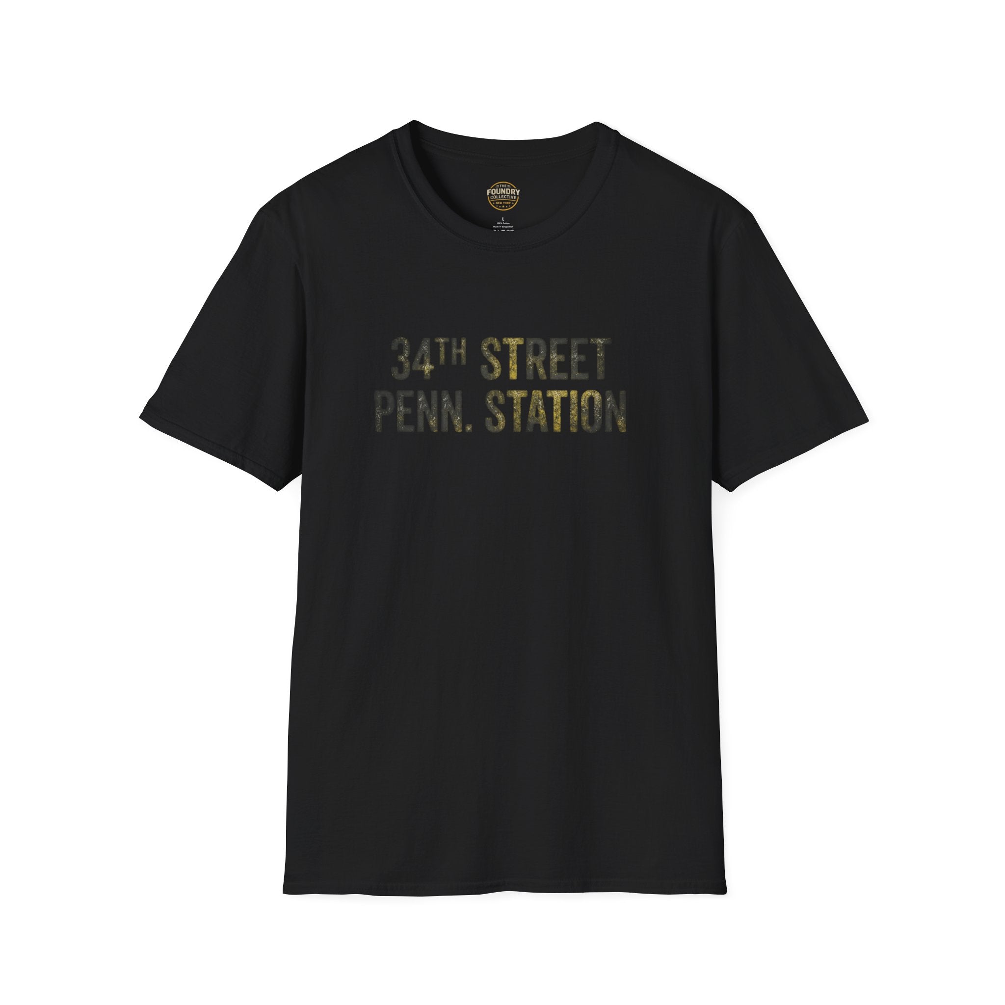 The Foundry Collective 34th Street Penn Station T-Shirt — Vintage Subway Sign Tee - Creations by Chris and Carlos