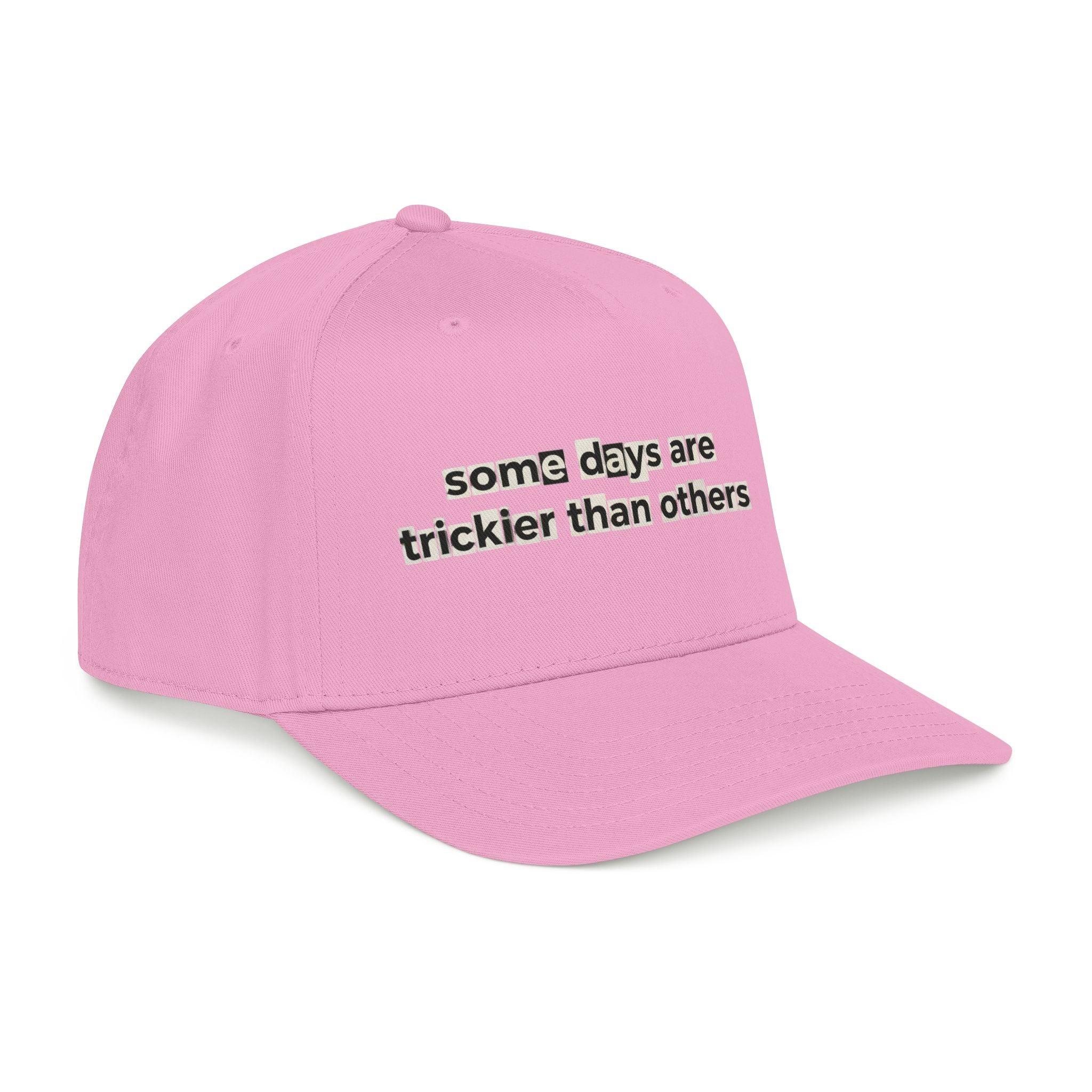 Baseball Cap — "Some Days Are Trickier Than Others" Patch - Creations by Chris and Carlos