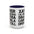 Paradise TV Show Typography Names Accent Coffee Mug — Bold Black Name List Design (11/15oz) - Creations by Chris and Carlos
