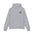 Relaxed Hoodie with Small Floral Moon Emblem - Cozy Casual Pullover