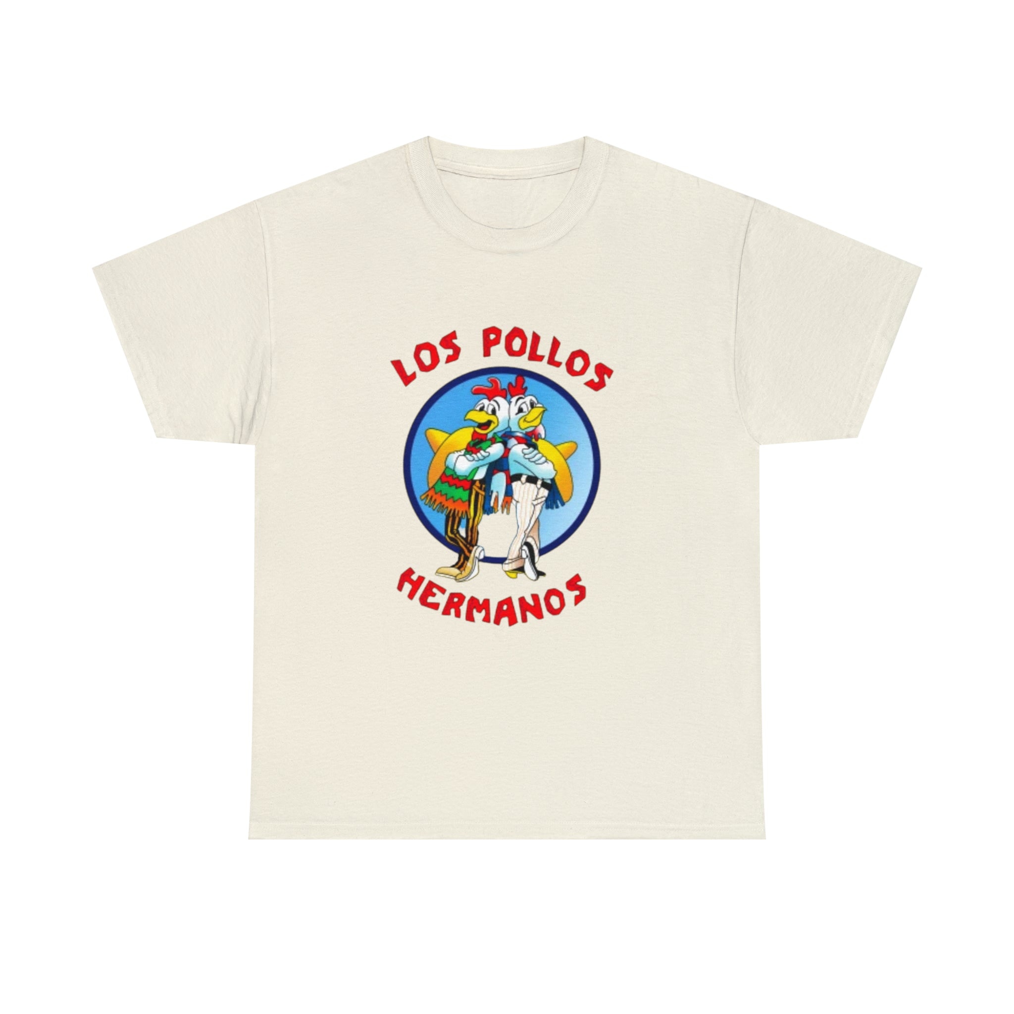 Pollos- Unisex Heavy Cotton T-Shirt - Creations by Chris and Carlos
