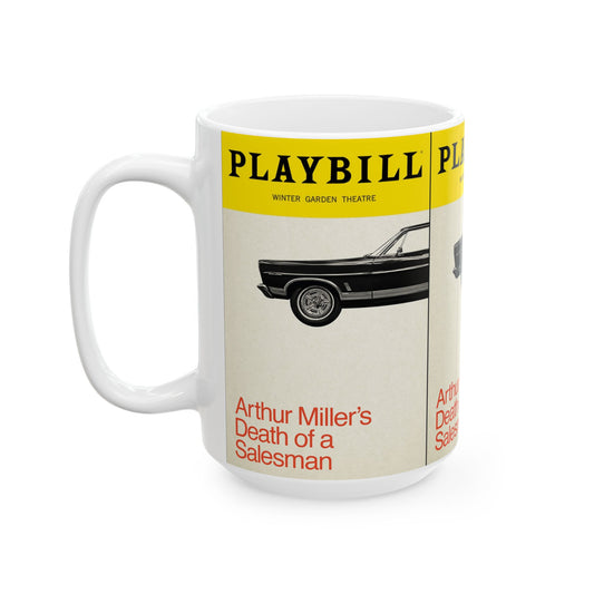 Broadway Death of a Salesman Playbill Ceramic Mug — Classic Theater Coffee Cup (11oz/15oz) - Creations by Chris and Carlos