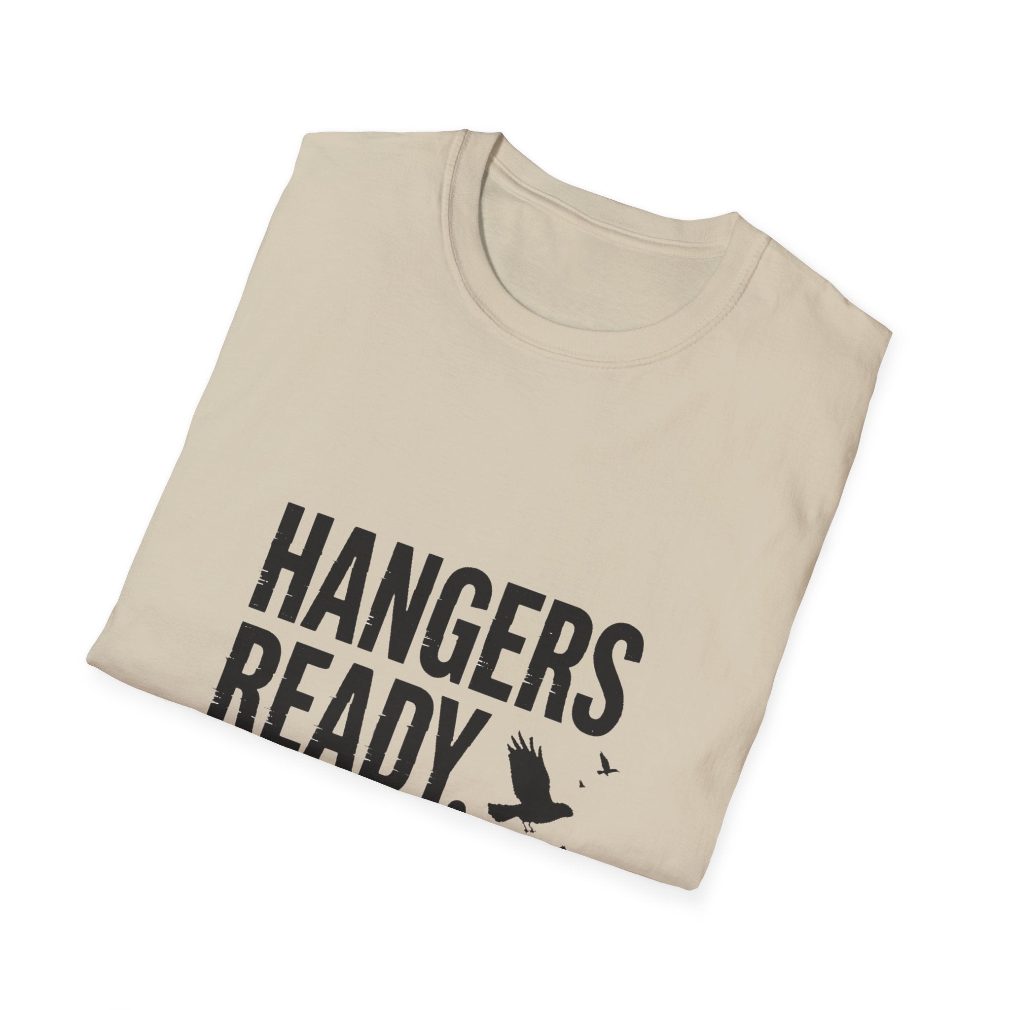 Hangers Ready T-Shirt – Casual Graphic Tee for Birdwatchers & Outdoor Fans - Creations by Chris and Carlos