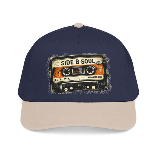 Retro 'Side B Soul' Cassette Mid Profile Baseball Cap - Creations by Chris and Carlos