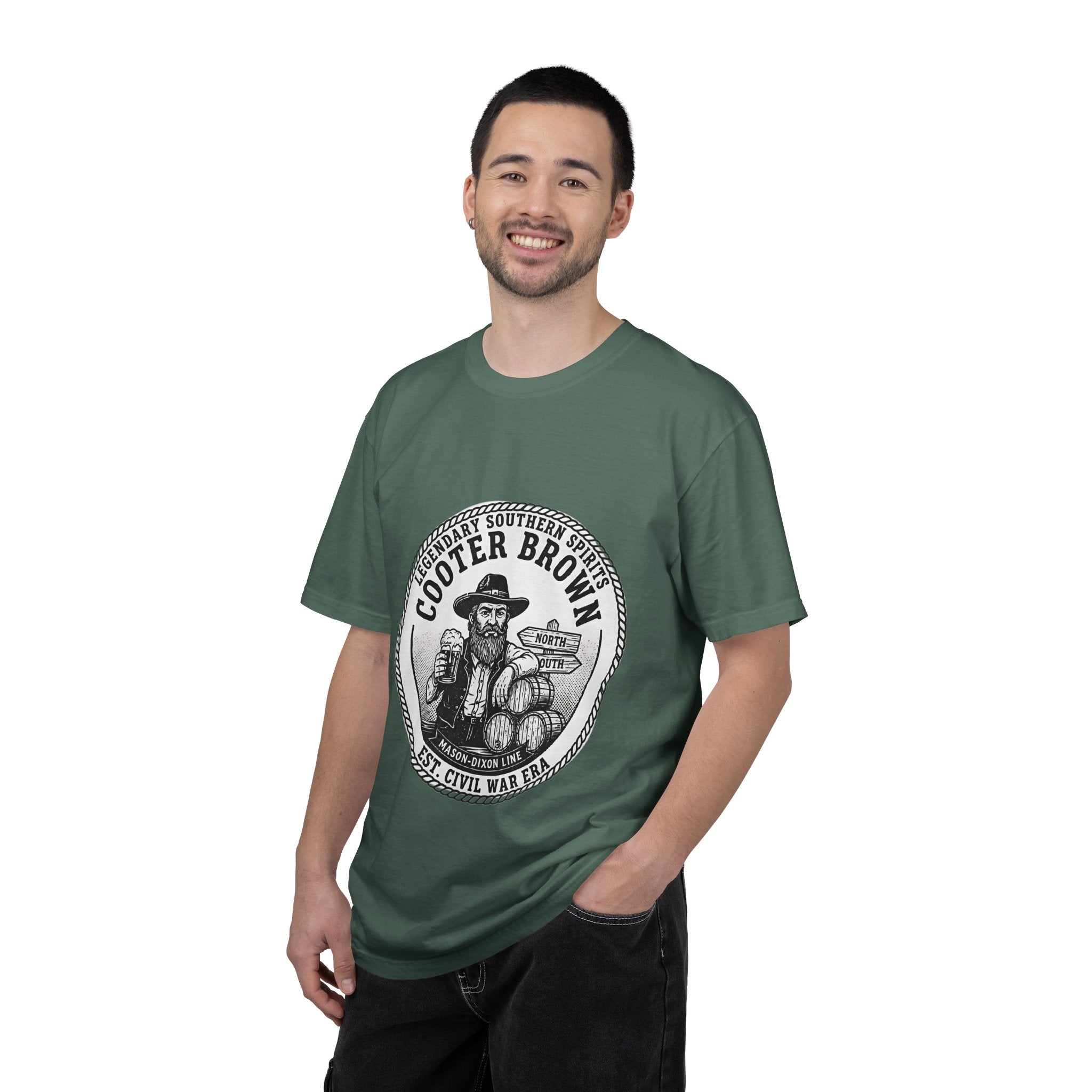Cooter Brown Vintage Southern Graphic T-Shirt - Creations by Chris and Carlos