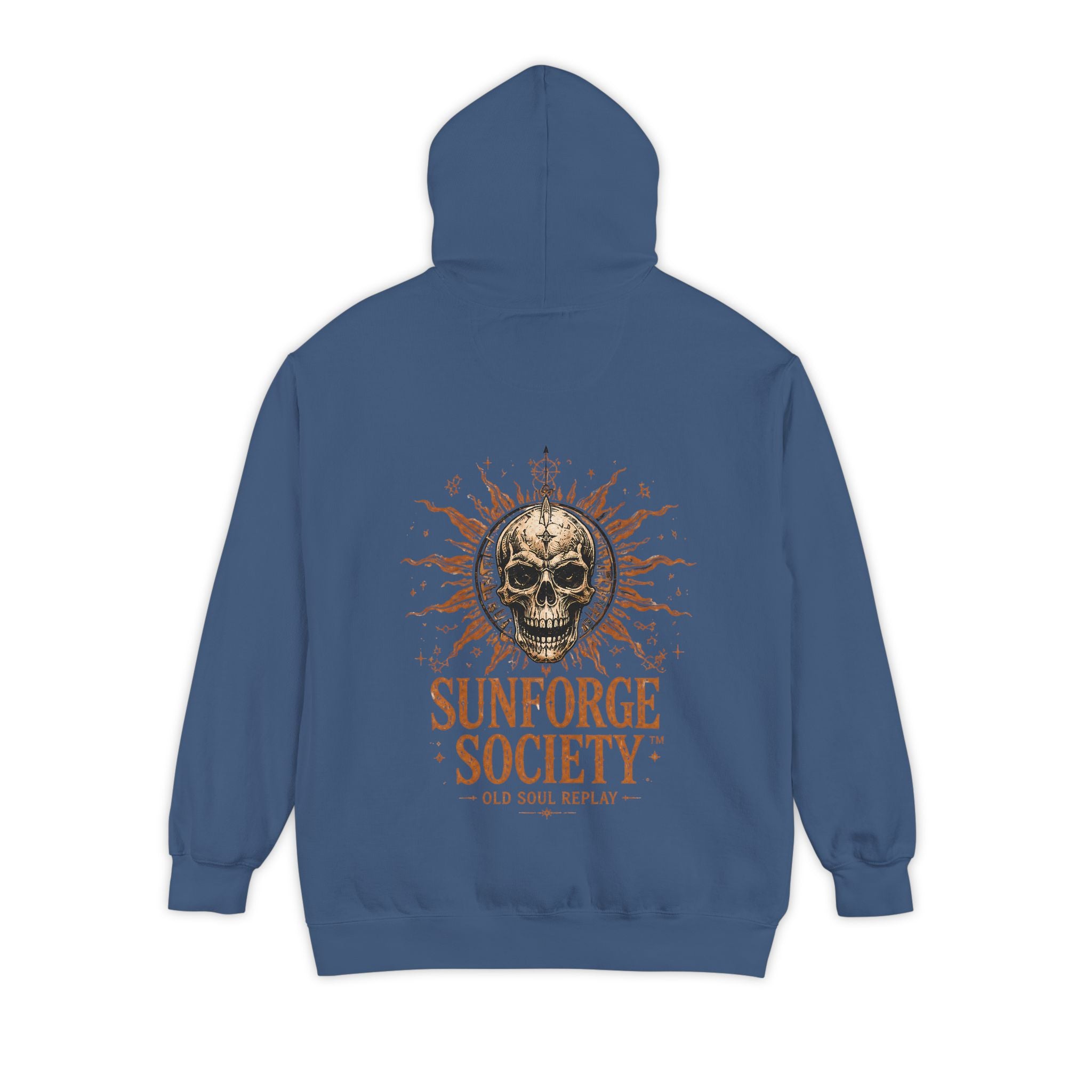 Sun Forge Steampunk Garment-Dyed Hoodie - Creations by Chris and Carlos