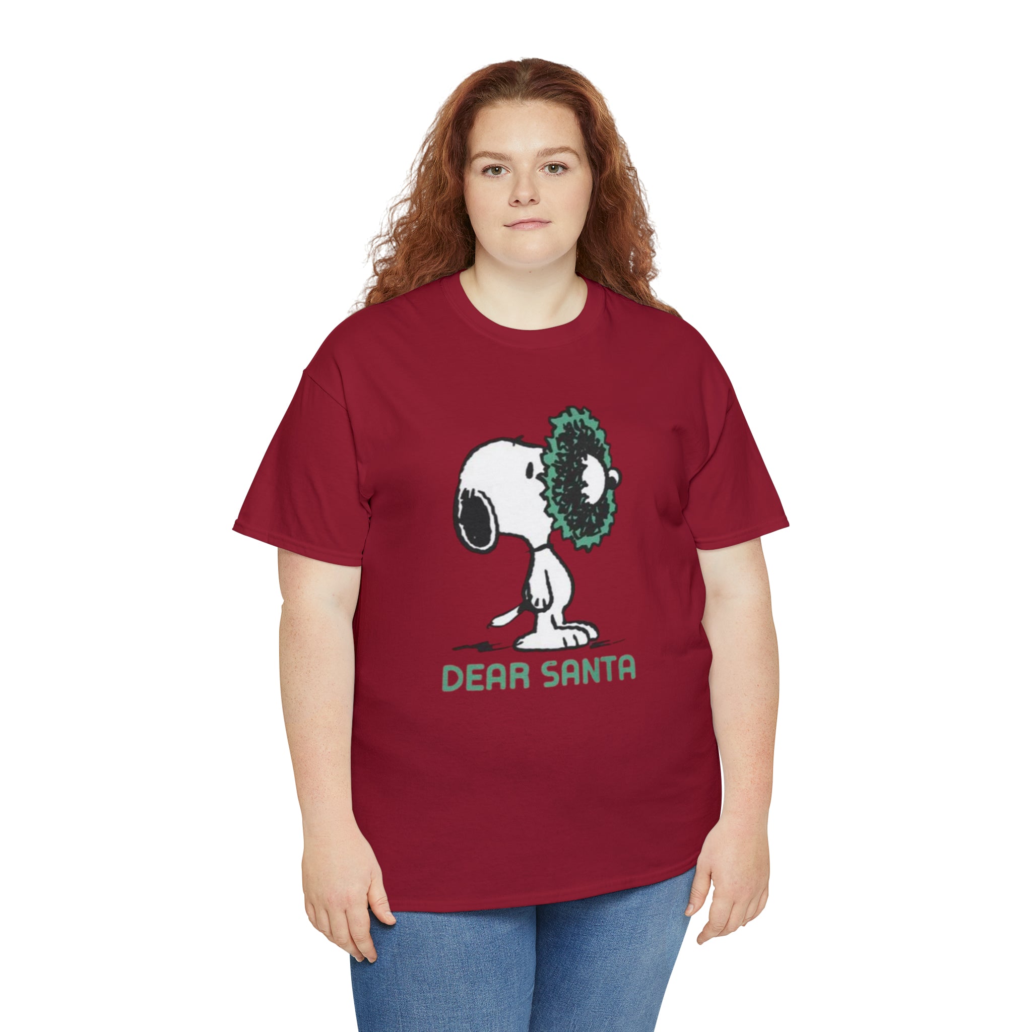Snoopy- Unisex Heavy Cotton T-Shirt - Creations by Chris and Carlos