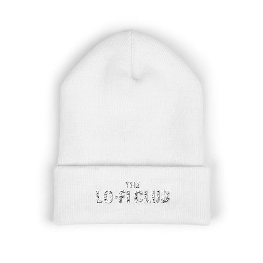 Embroidered "Lo Fi Club" Cuffed Beanie — Classic Knit Winter Hat - Creations by Chris and Carlos