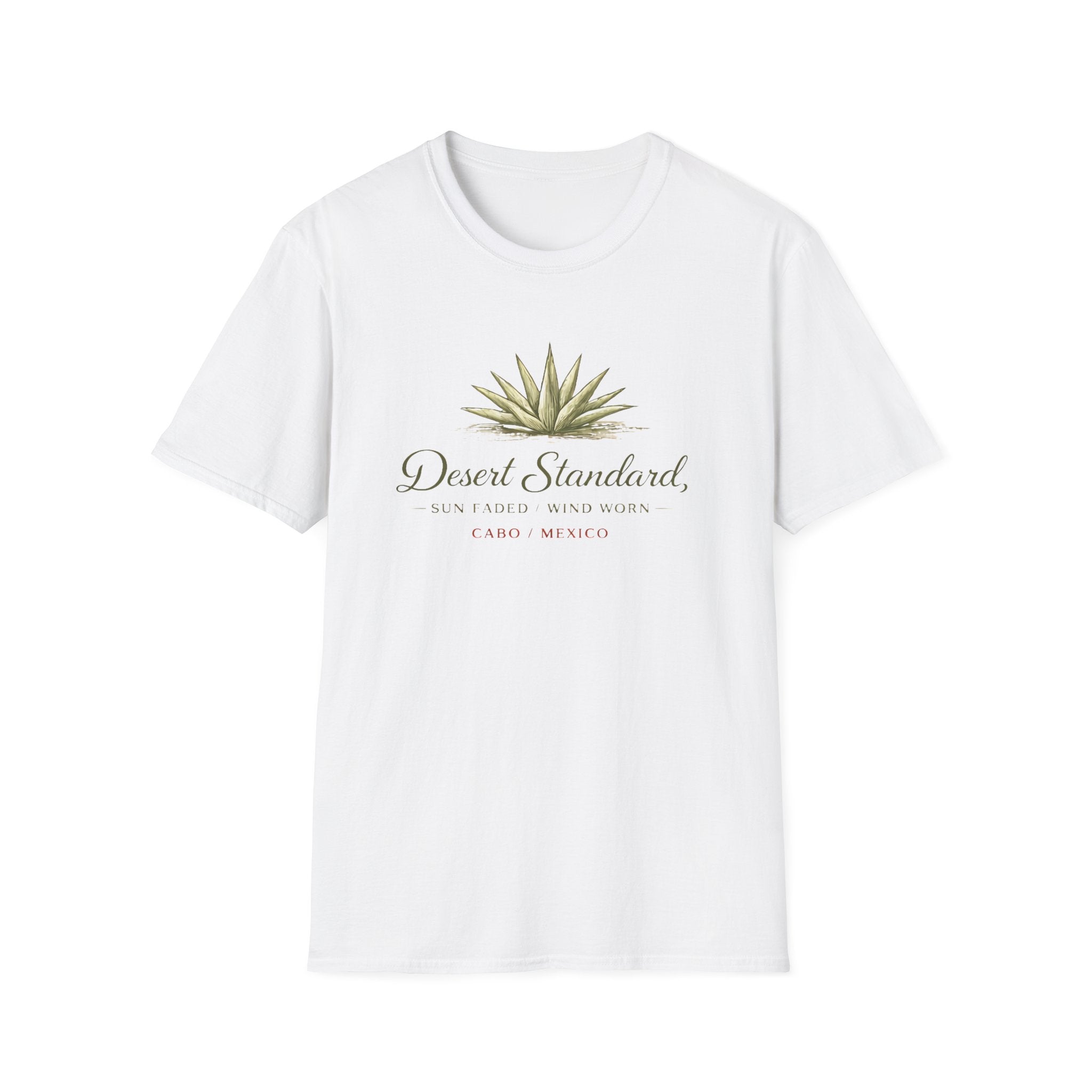 Desert Standard Agave T-Shirt — Botanical Graphic Tee - Creations by Chris and Carlos
