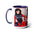 V the TV Mini Series "Diana"- Two-Tone Coffee Mugs, 15oz