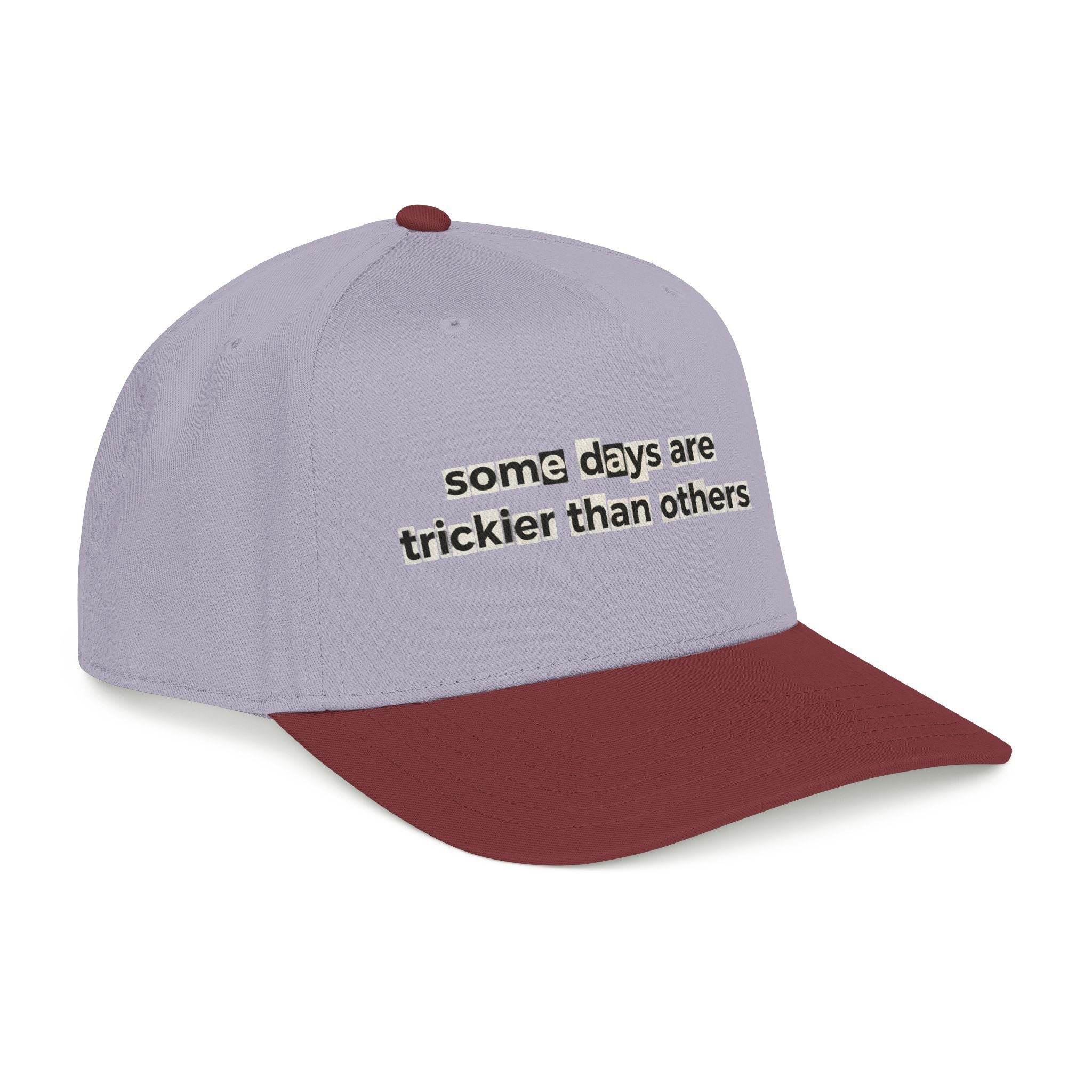 Baseball Cap — "Some Days Are Trickier Than Others" Patch - Creations by Chris and Carlos
