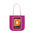 Tote Bag — Retro Pink 'Dunkin' D Logo' Canvas Tote - Creations by Chris and Carlos
