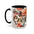 Personalized Floral Coffee Mug — "Martin's 50th Birthday Crew" Accent Mug (11/15oz)