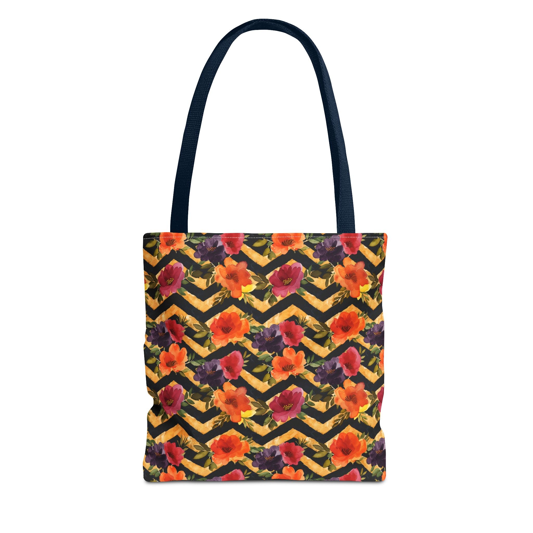 Sol y Alegría (Sun and Joy) Collection- Cactus Succulent Pattern Microfiber Blanket Soft Velveteen Throw for Home & Garden Lovers Floral Chevron Tote Bag — Bright Orange & Pink All-Over-Print Beach Shopper - Creations by Chris and Carlos