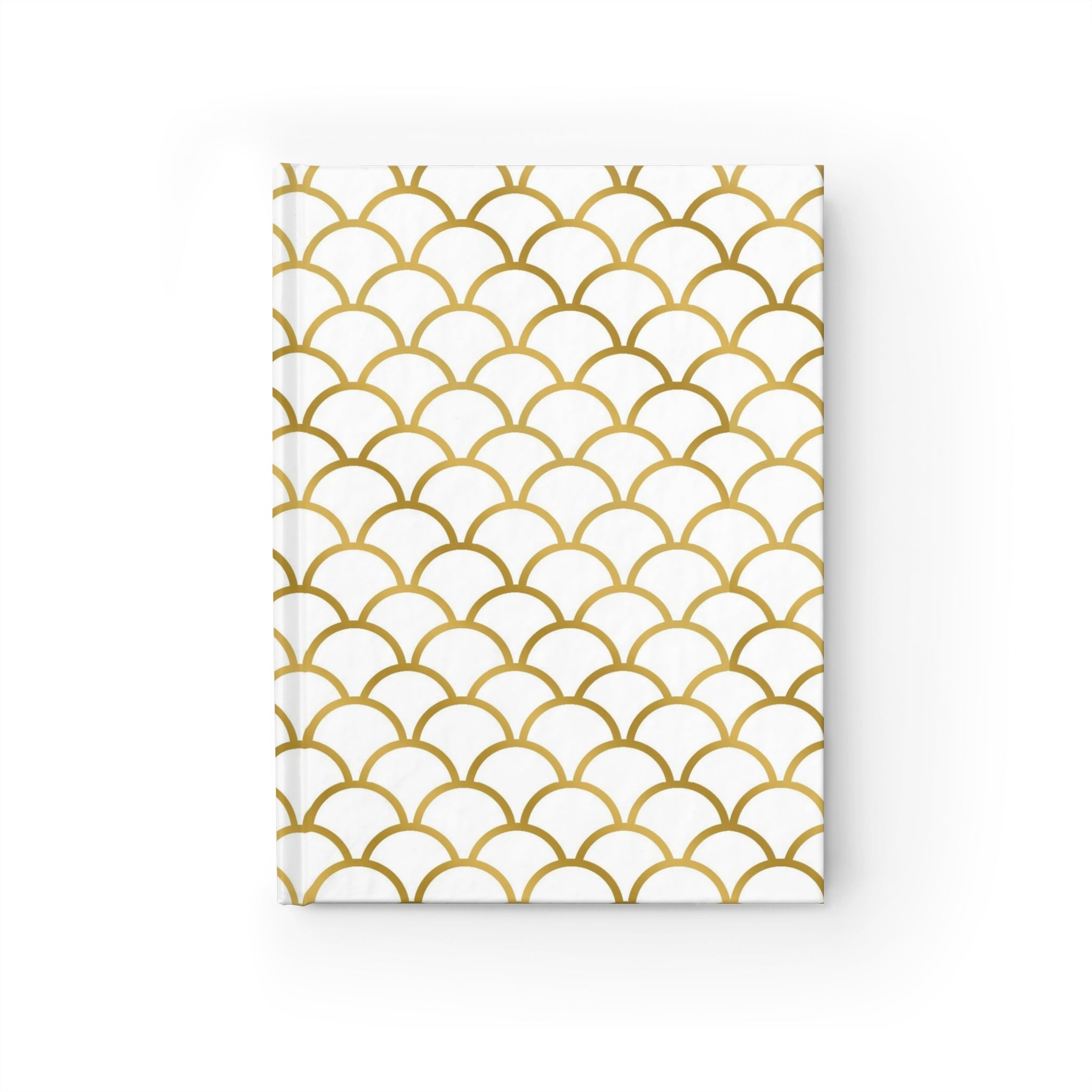 Gold Journal - Ruled Line - Creations by Chris and Carlos