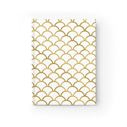 Gold Journal - Ruled Line - Creations by Chris and Carlos