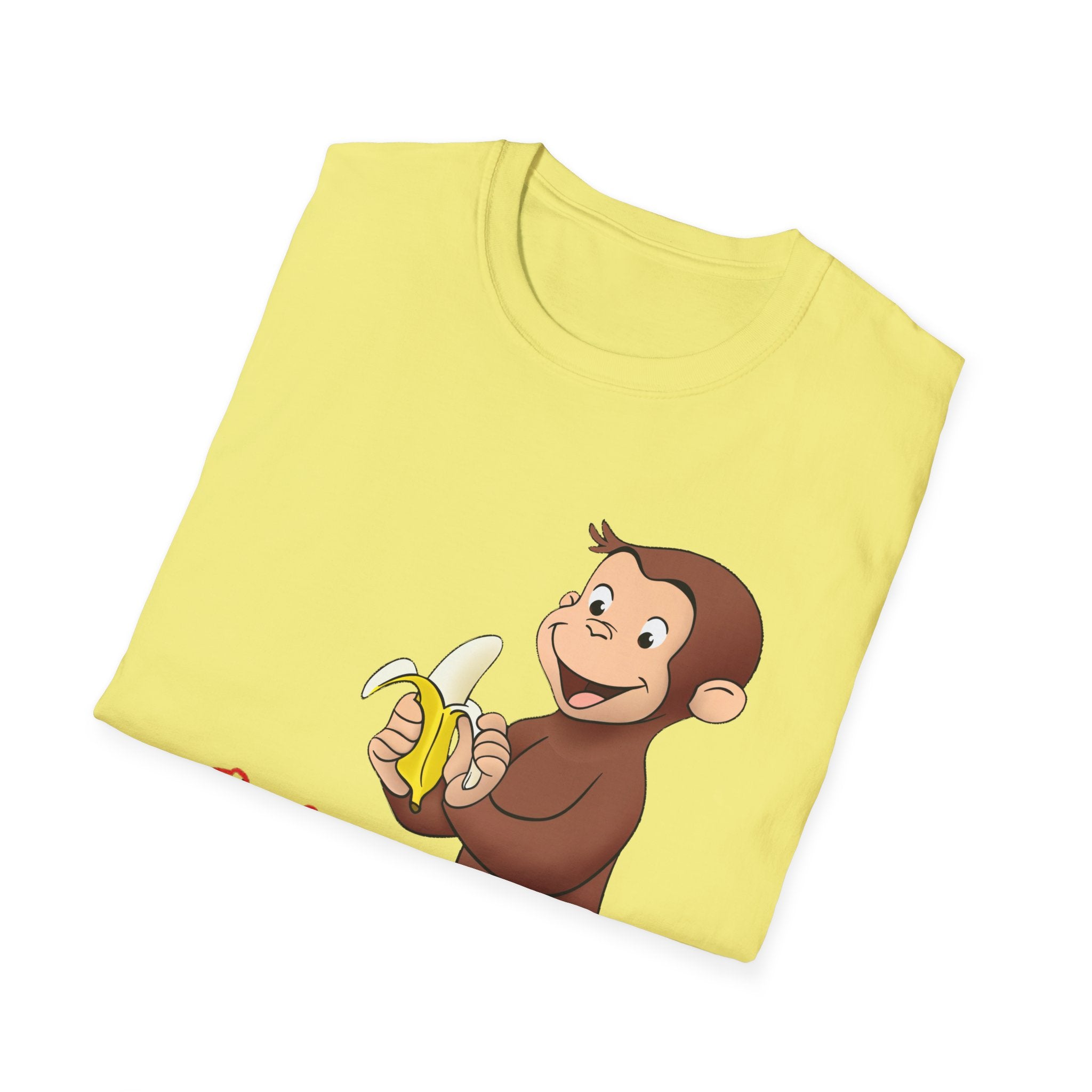 Curious George Banana Graphic T-Shirt - Creations by Chris and Carlos