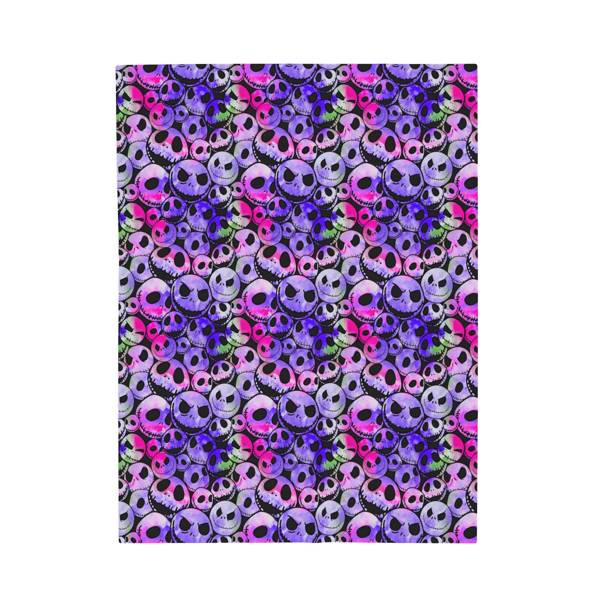 Nightmare before Christmas- Velveteen Plush CuddleLux Bliss Blanket - Creations by Chris and Carlos