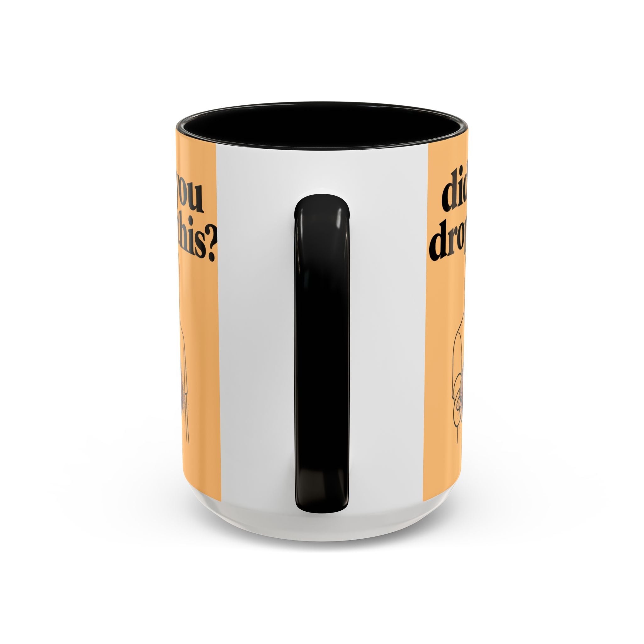 Did You Drop This? Brain Illustration Accent Coffee Mug - Creations by Chris and Carlos