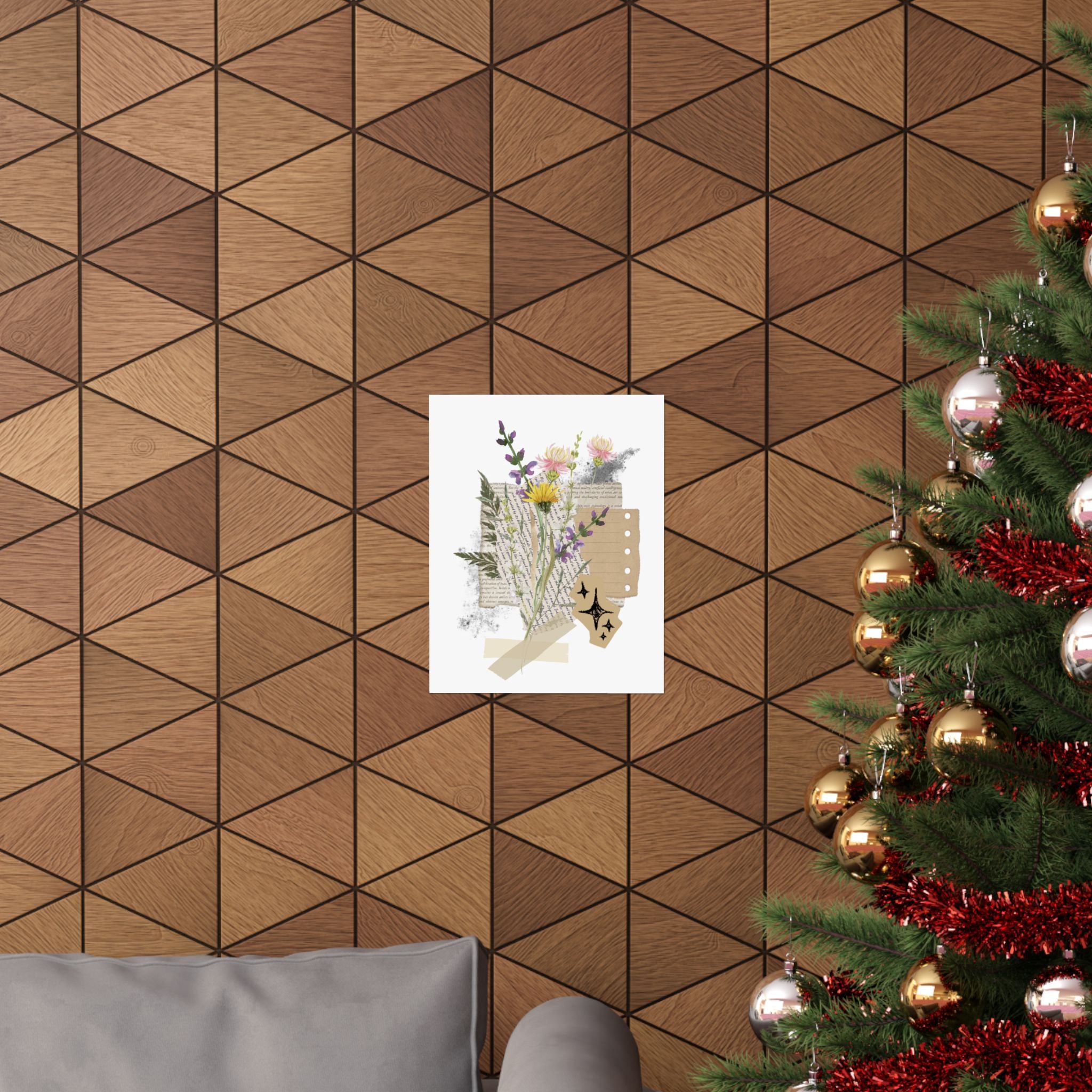 Briarwood Garden Matte Vertical Posters - Creations by Chris and Carlos