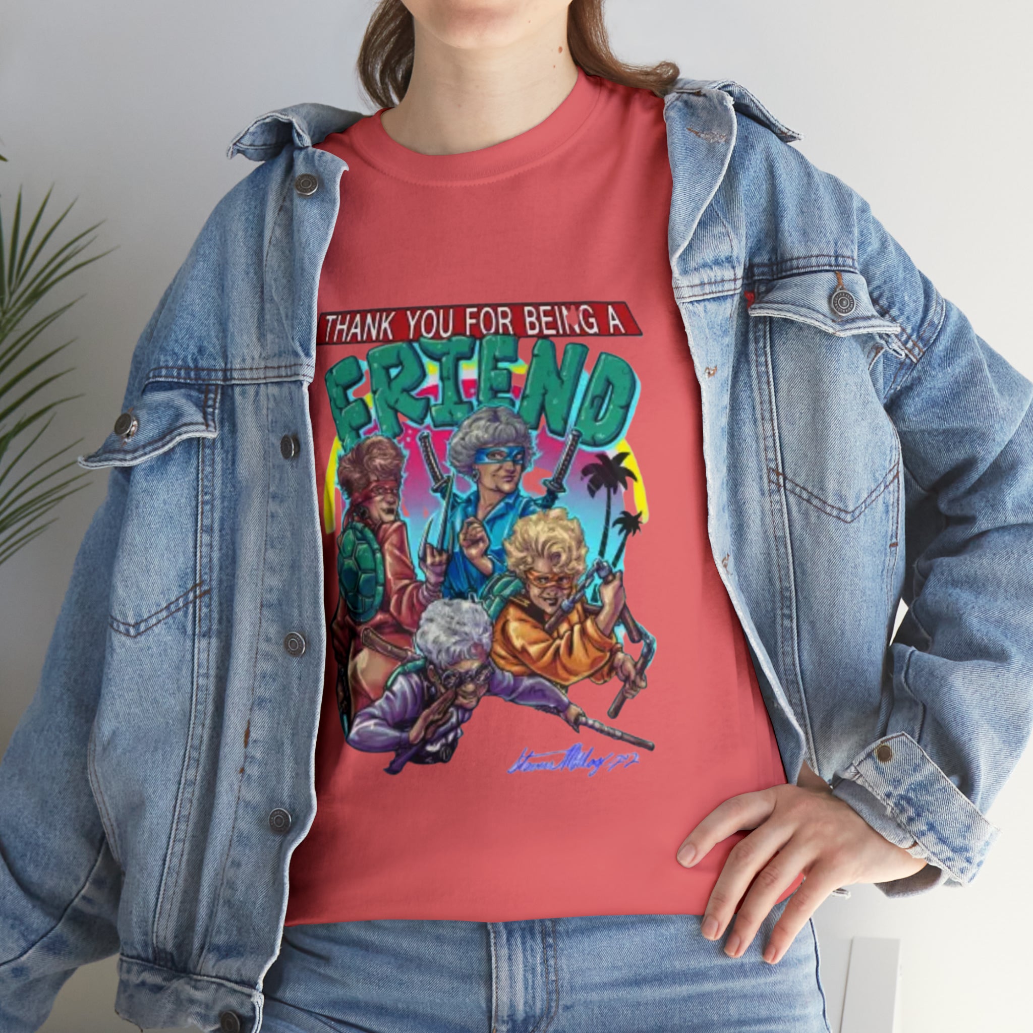 The T-Shirtnage Mutant Ninja Turtles- Unisex Heavy Cotton T-Shirt - Creations by Chris and Carlos