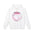 Iridescent Bubble Hoodie — Superdry Inspired Japanese Text Graphic Sweatshirt