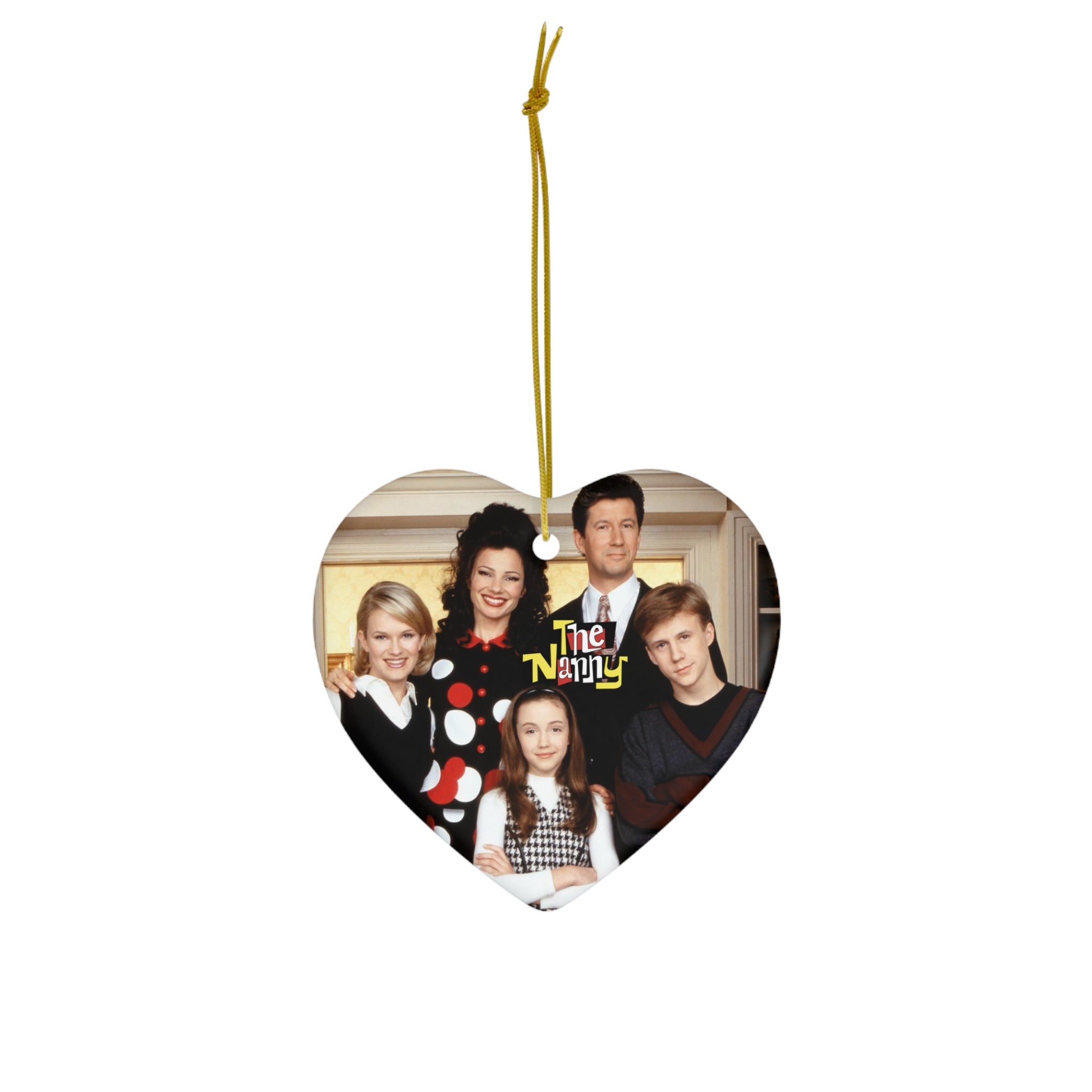The Nanny 90's TV Show Ceramic Ornament, 4 Shapes - Creations by Chris and Carlos