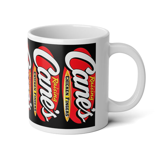 Raising Cane's Logo 20oz Jumbo Coffee Mug - Creations by Chris and Carlos