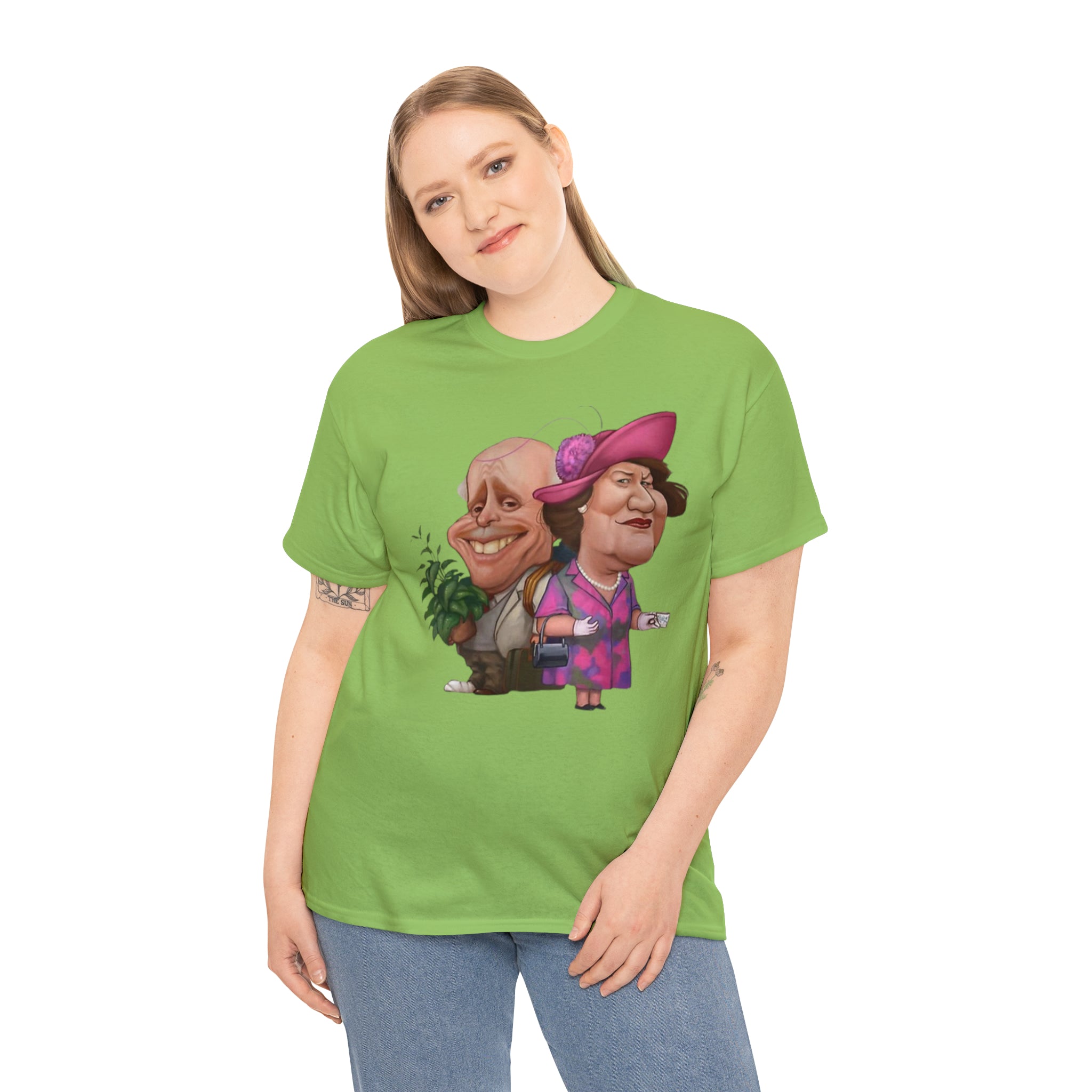 Keeping Up Appearances 90's TV Show-Unisex Heavy Cotton T-Shirt - Creations by Chris and Carlos
