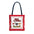 The Tailgate Crew- Stylish Chevron Tote Bag, Grill and Thrill Trendy Beach Bag, Reusable Shopping Tote
