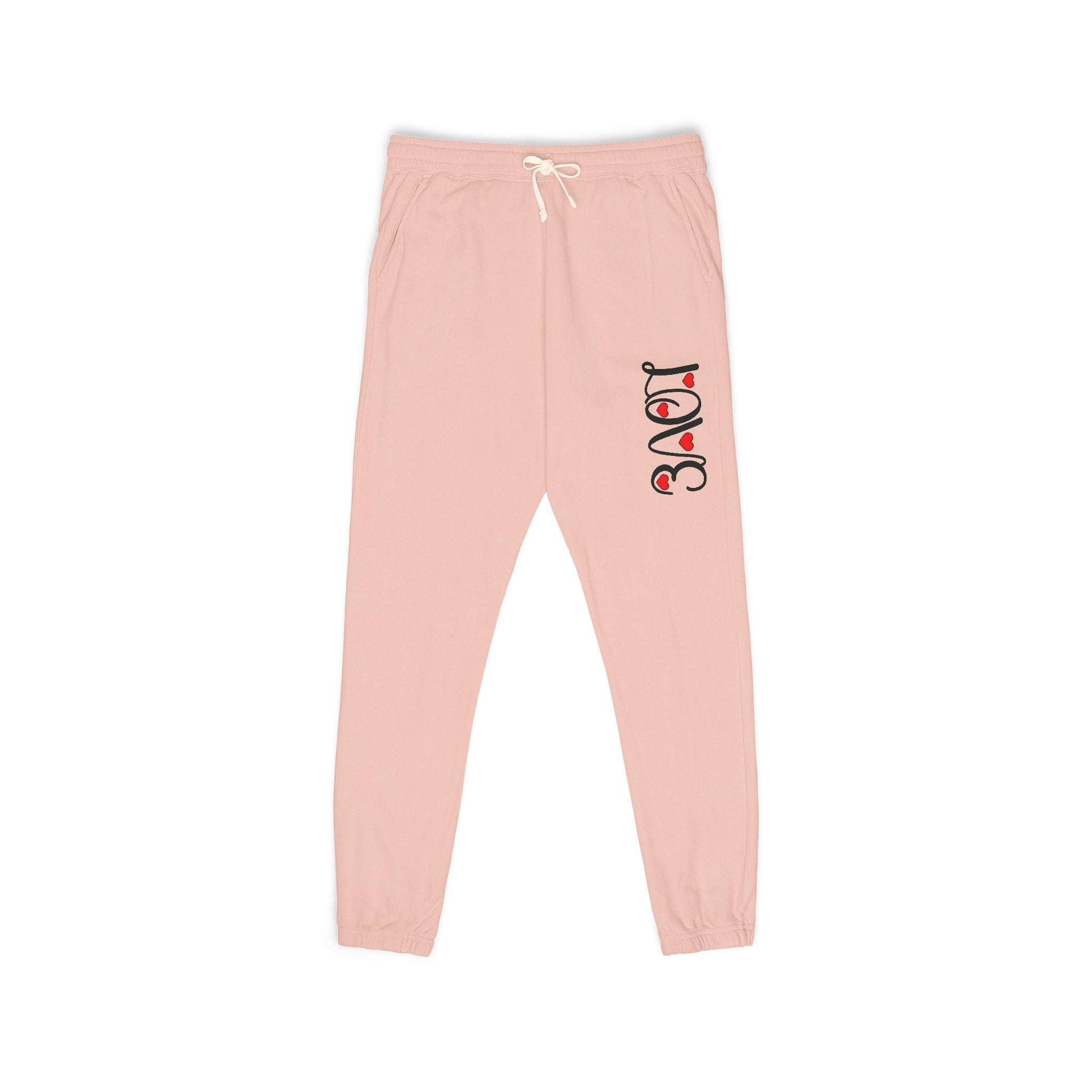 Love Unisex Garment-Dyed Fleece Sweatpants - Creations by Chris and Carlos