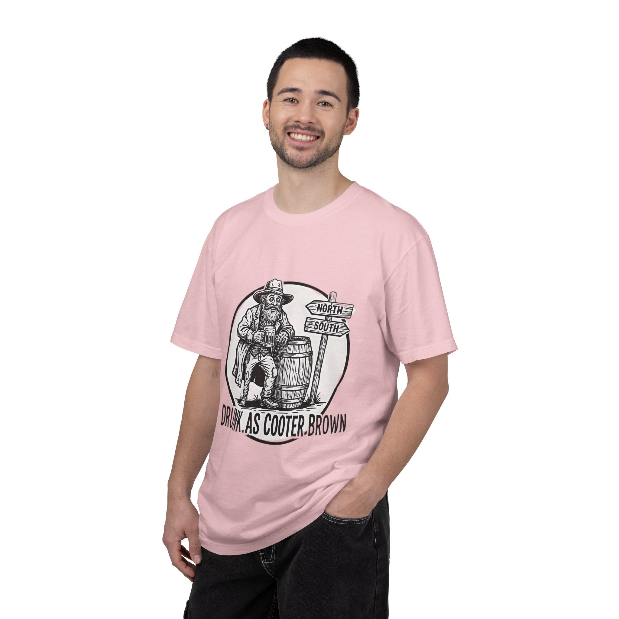 Drunk as Cooter Brown T-Shirt — Vintage Country Barrel Graphic Tee - Creations by Chris and Carlos