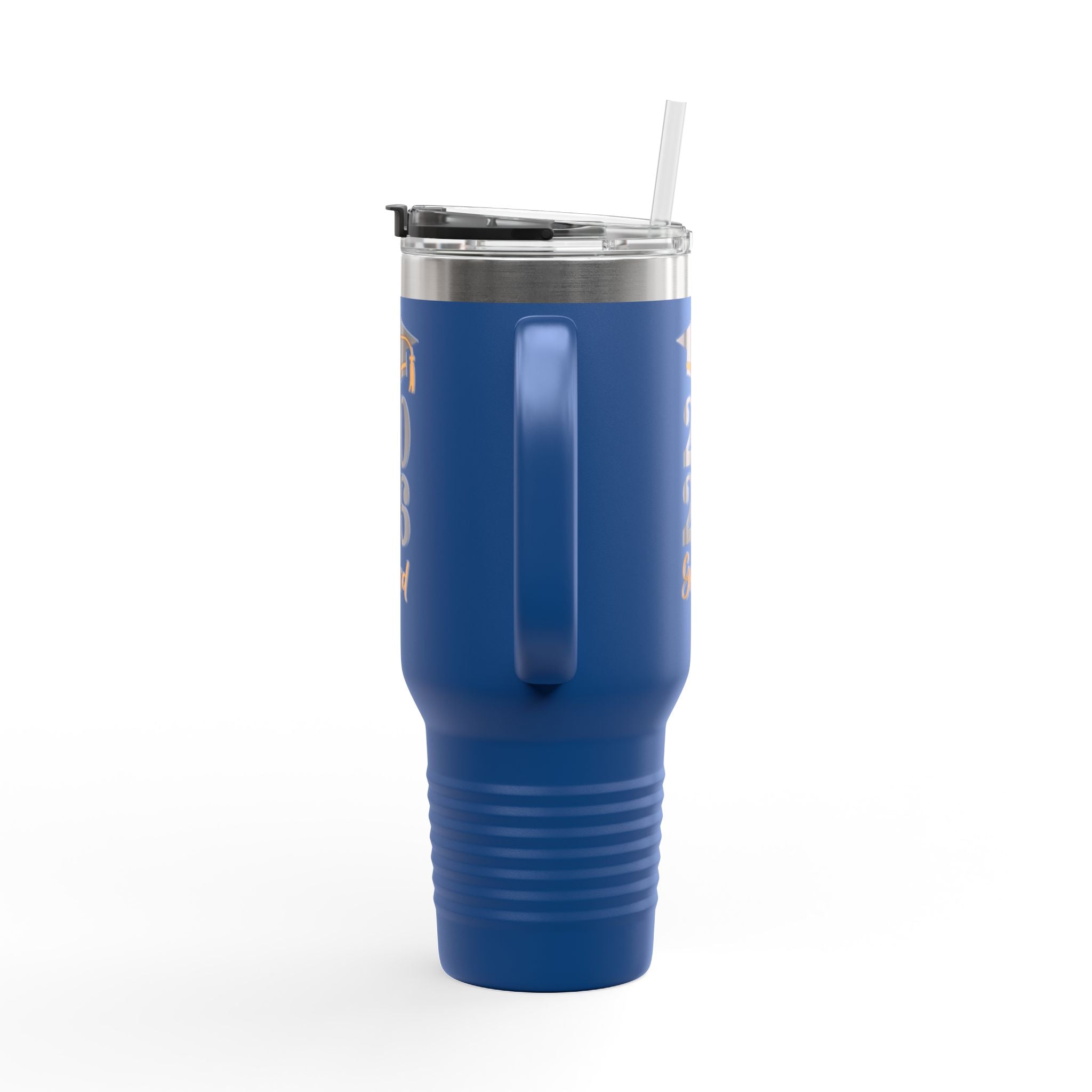2026 Grad Insulated Travel Mug – 40oz Stainless Tumbler with Lid & Straw - Creations by Chris and Carlos