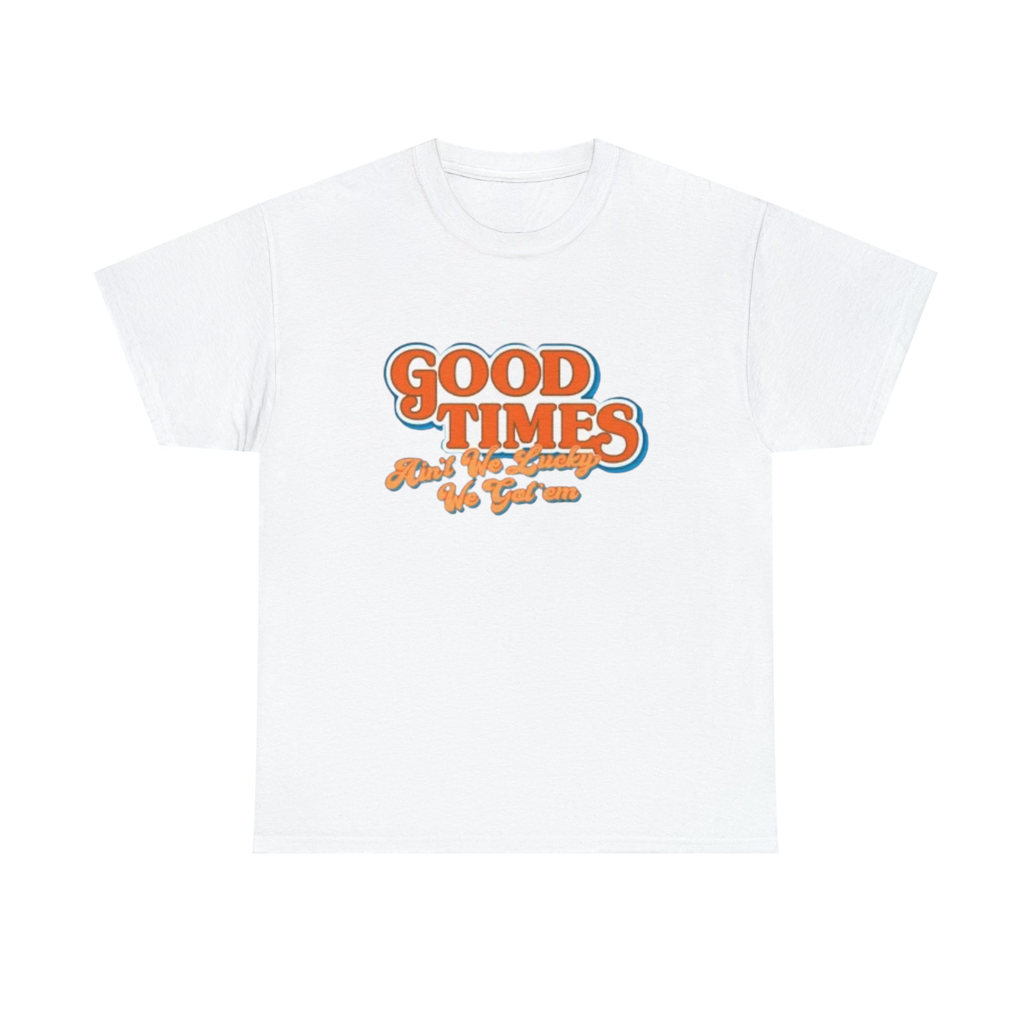 Good Times 70's TV Show- Unisex Heavy Cotton T-Shirt - Creations by Chris and Carlos