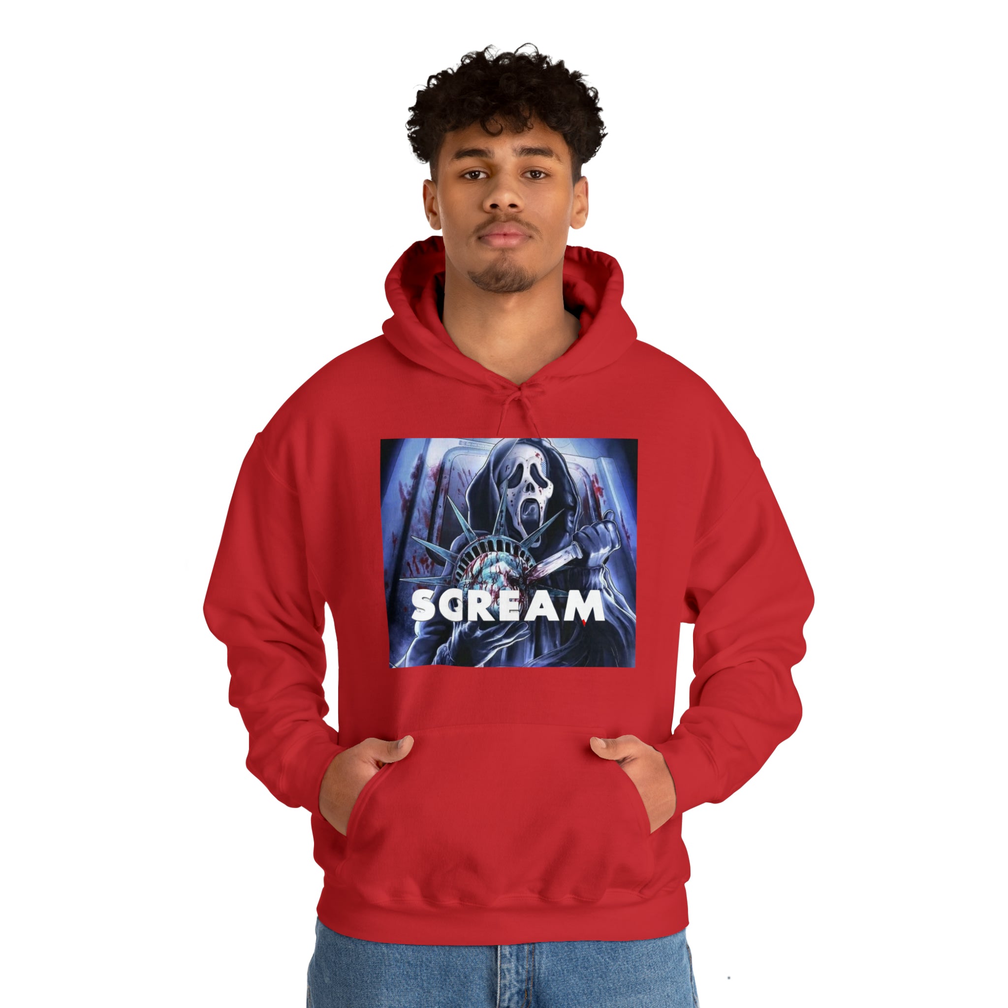 Scream- Unisex Heavy Blend™ Hooded Sweatshirt - Creations by Chris and Carlos
