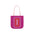 Tote Bag — Retro Pink 'Dunkin' Logo' Canvas Tote - Creations by Chris and Carlos